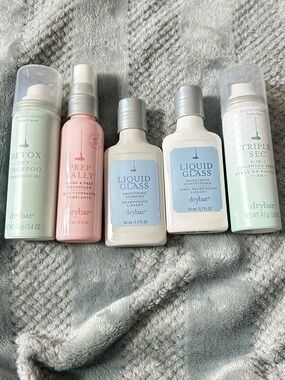 Drybar travel-size hair set